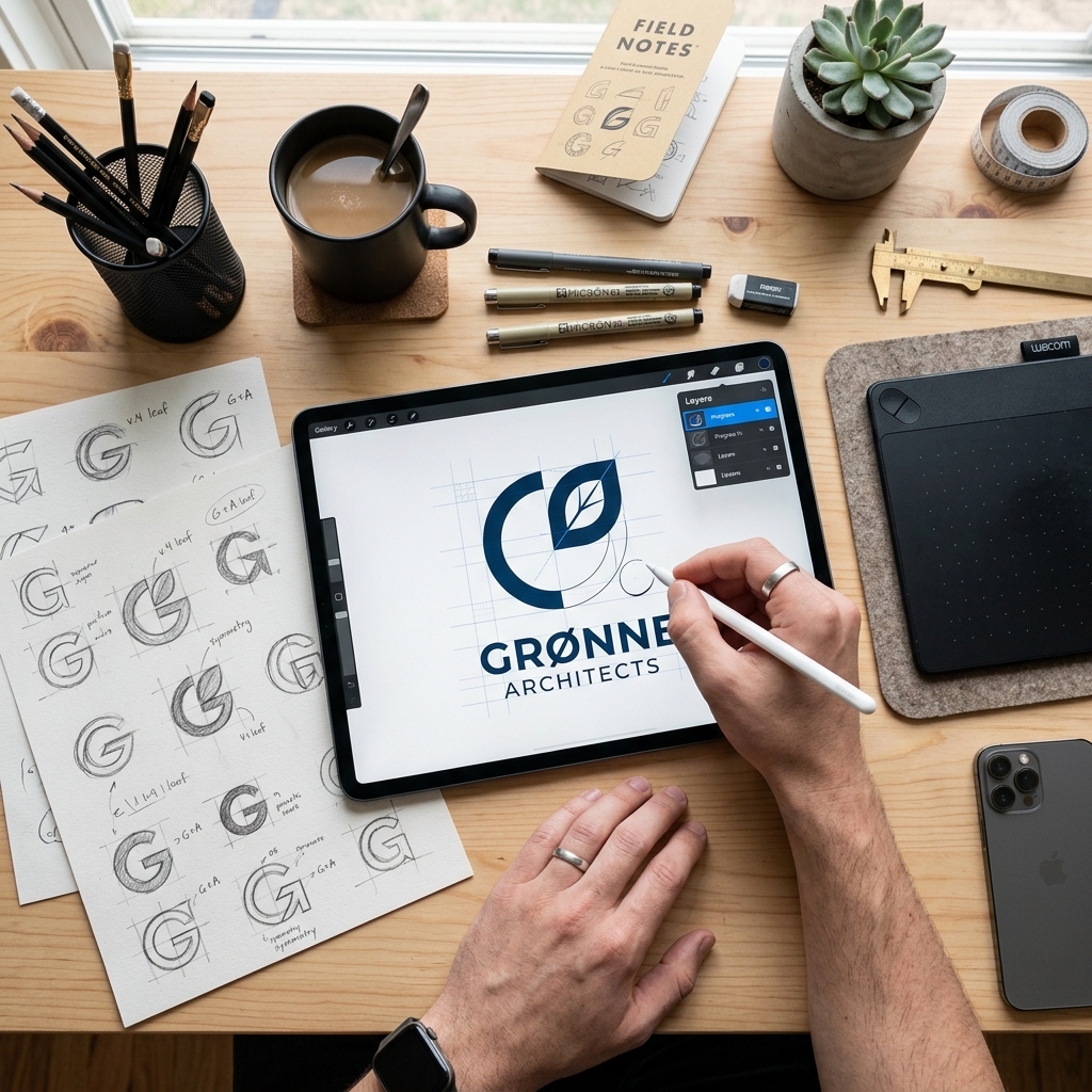 Guía completa para crear logos profesionales desde cero: principios fundamentales del diseño, psicología del color, herramientas Adobe Illustrator y Canva, mejores prácticas para branding corporativo en Costa Rica